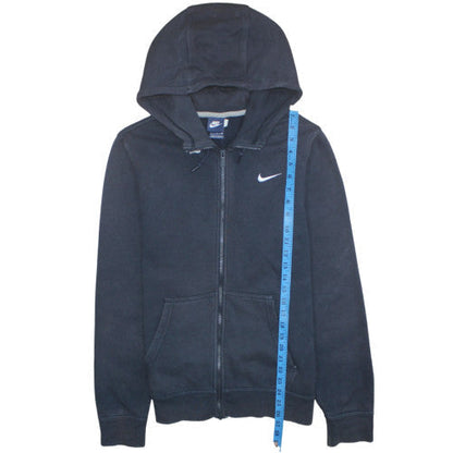Mens UK Size S Nike Black Full Zip Hoodie