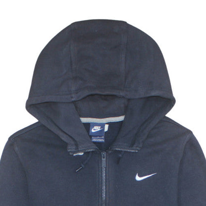 Mens UK Size S Nike Black Full Zip Hoodie