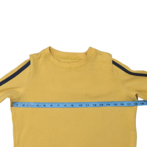 Mens UK Size XS Hollister Yellow Pullover Sweatshirt