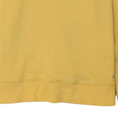 Mens UK Size XS Hollister Yellow Pullover Sweatshirt