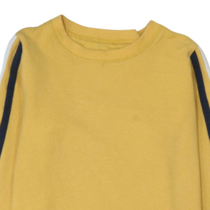 Mens UK Size XS Hollister Yellow Pullover Sweatshirt