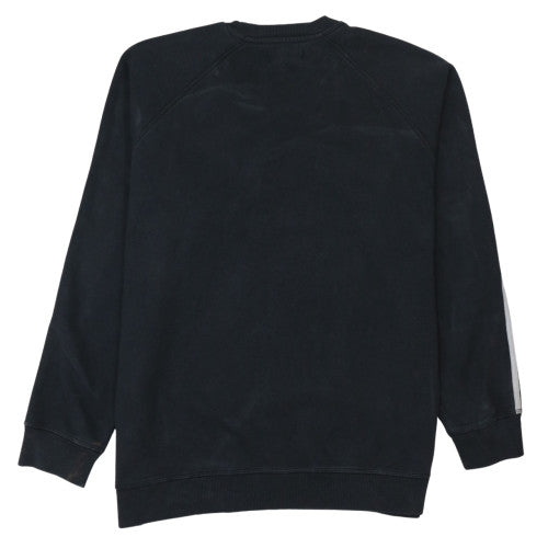 Mens UK Size L adidas Black Pullover Sweatshirt