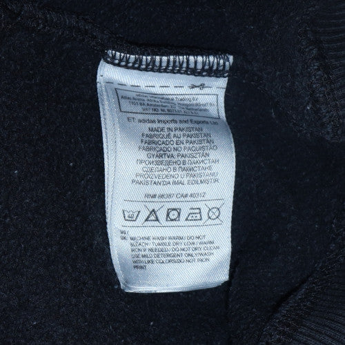 Mens UK Size L adidas Black Pullover Sweatshirt