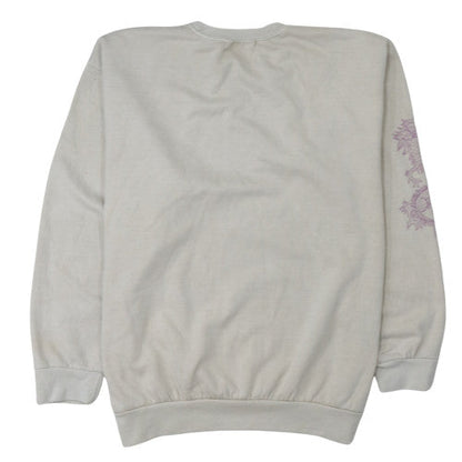 Womens UK Size S PRETTYLITTLETHING Beige Pullover Sweatshirt