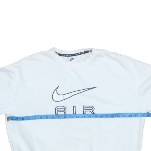 Mens UK Size S Nike White Pullover Sweatshirt