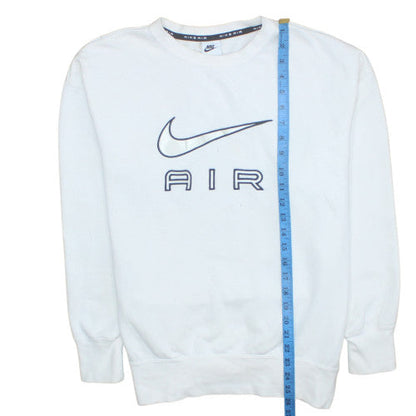 Mens UK Size S Nike White Pullover Sweatshirt