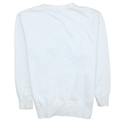 Mens UK Size S Nike White Pullover Sweatshirt