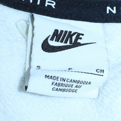 Mens UK Size S Nike White Pullover Sweatshirt