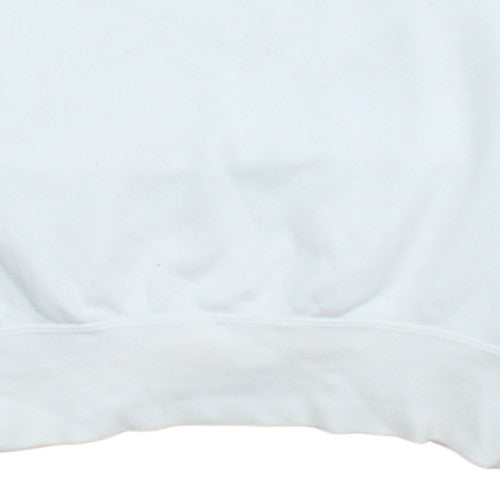 Mens UK Size S Nike White Pullover Sweatshirt