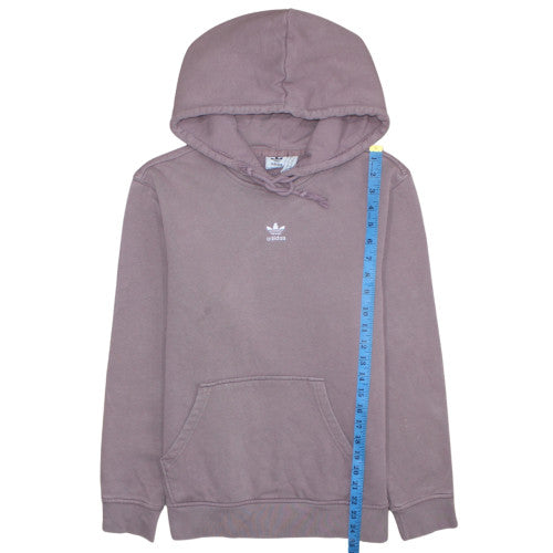 Womens UK Size 10 adidas Purple Pullover Hoodie