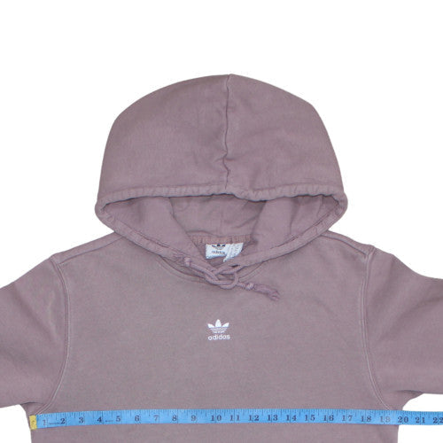 Womens UK Size 10 adidas Purple Pullover Hoodie