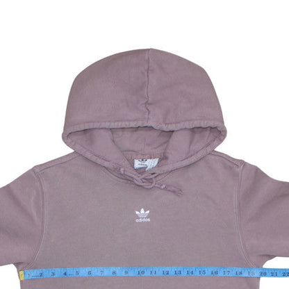 Womens UK Size 10 adidas Purple Pullover Hoodie
