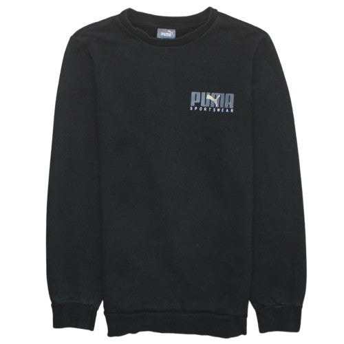 Mens UK Size XS PUMA Black Pullover Sweatshirt
