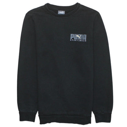 Mens UK Size XS PUMA Black Pullover Sweatshirt