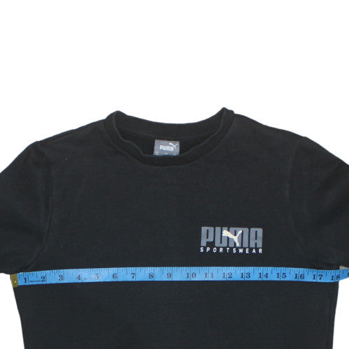 Mens UK Size XS PUMA Black Pullover Sweatshirt