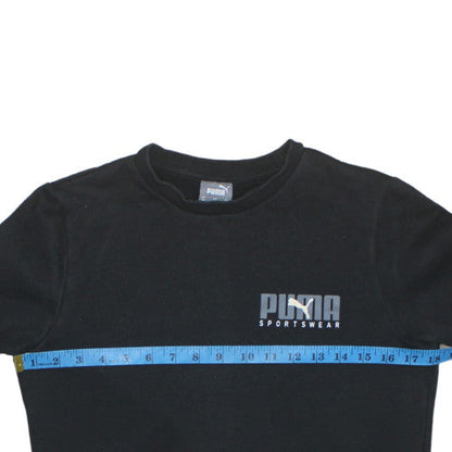 Mens UK Size XS PUMA Black Pullover Sweatshirt