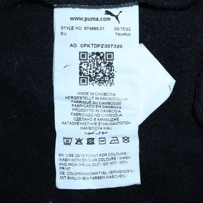 Mens UK Size XS PUMA Black Pullover Sweatshirt