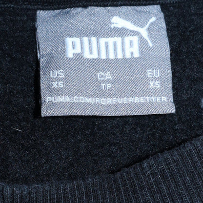 Mens UK Size XS PUMA Black Pullover Sweatshirt