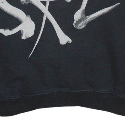 Mens UK Size XL Diesel Black Pullover Hoodie