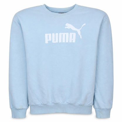Mens UK Size S PUMA Blue Pullover Sweatshirt