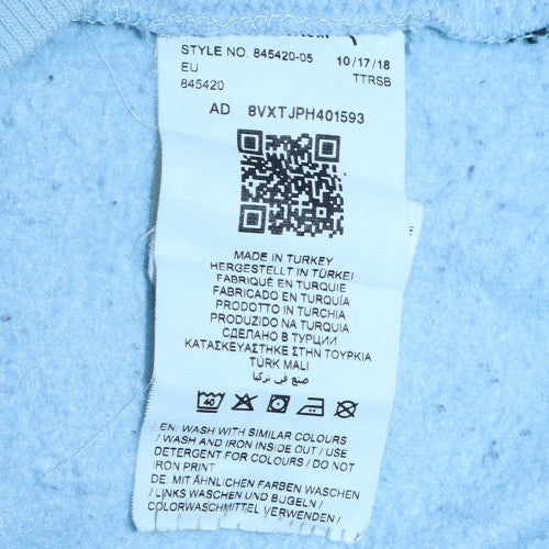Mens UK Size S PUMA Blue Pullover Sweatshirt