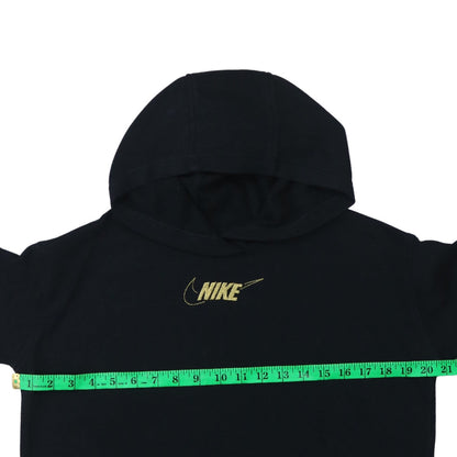 Teens UK Size M Nike Black Pullover Hoodie