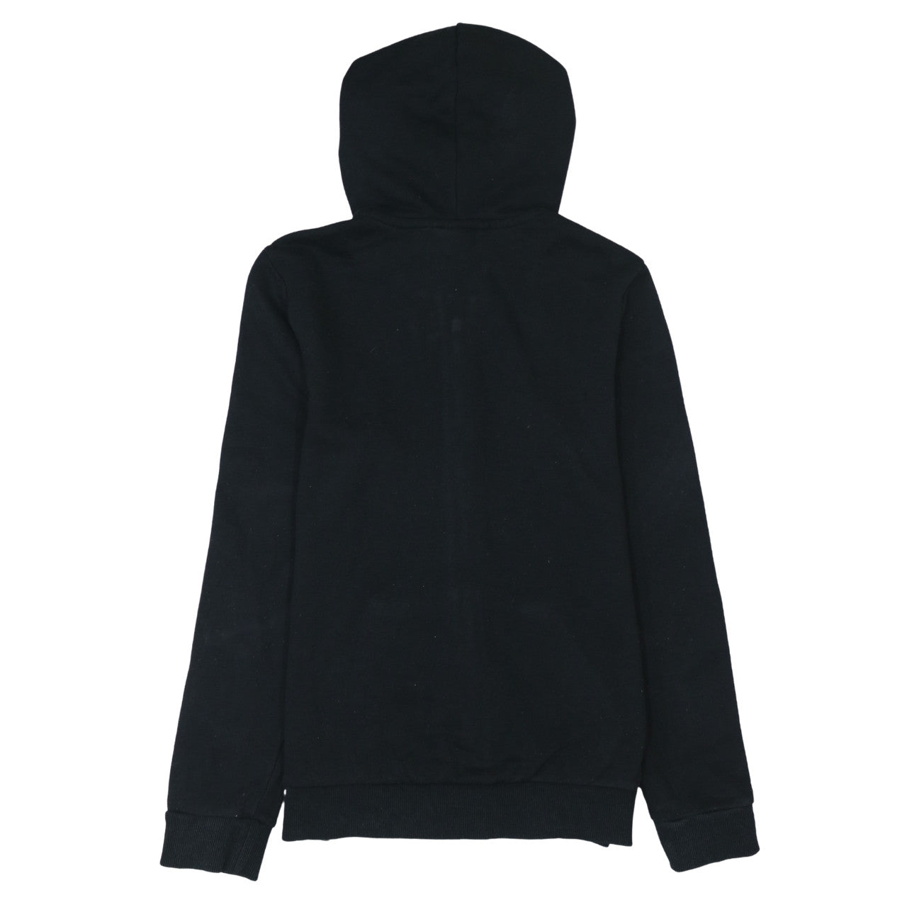 Womens UK Size S adidas Black Full Zip Hoodie