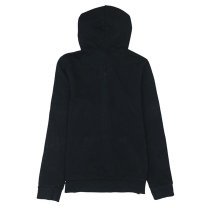 Womens UK Size S adidas Black Full Zip Hoodie