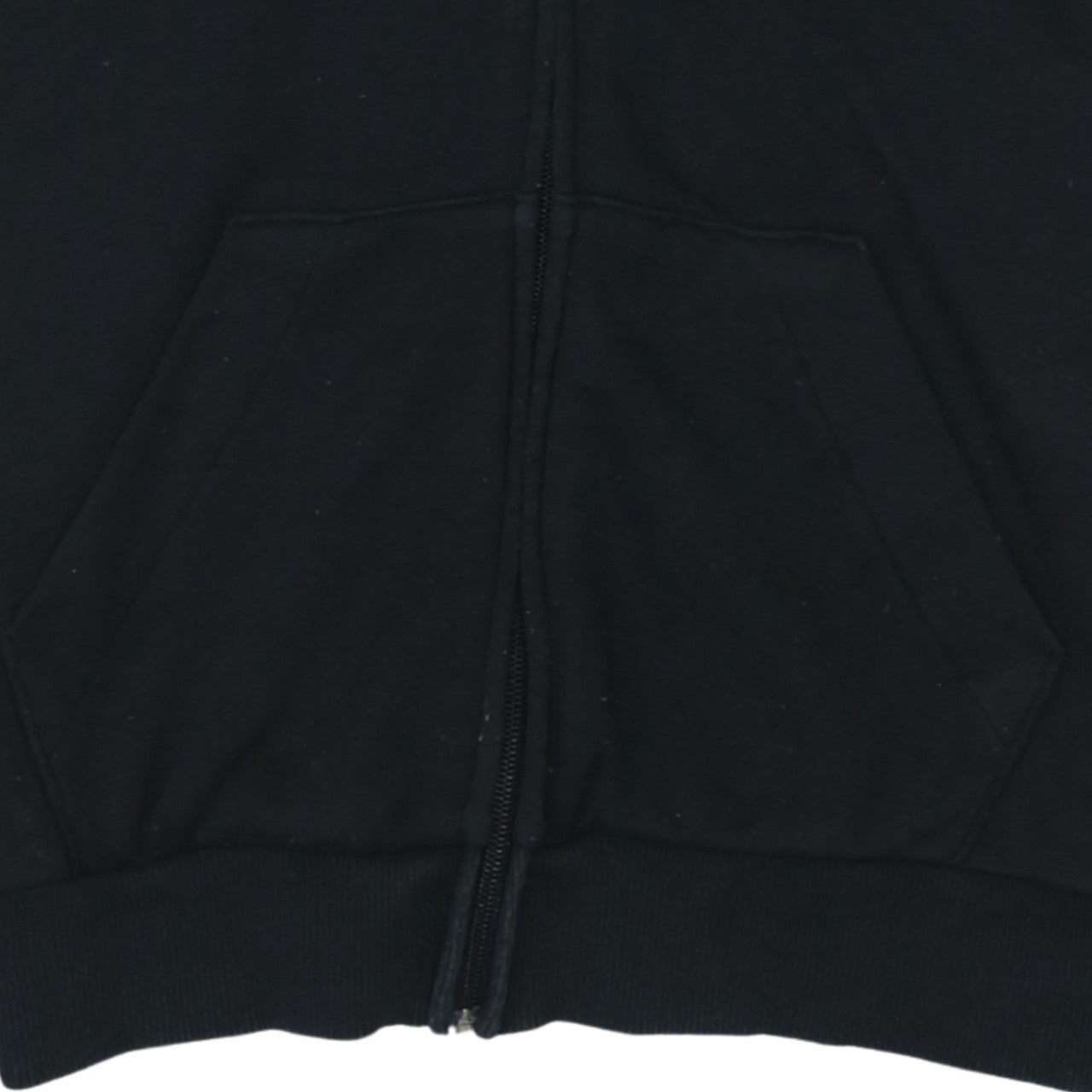 Womens UK Size S adidas Black Full Zip Hoodie