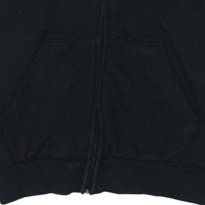 Womens UK Size S adidas Black Full Zip Hoodie