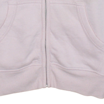 Womens UK Size S Diesel Pink Full Zip Hoodie
