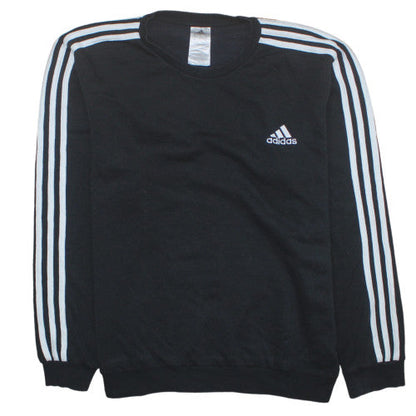 Adidas Men’s Black XL Long Sleeve Crew Neck Sports T-Shirt