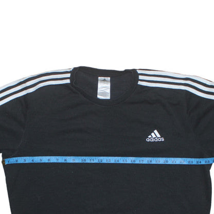 Adidas Men’s Black XL Long Sleeve Crew Neck Sports T-Shirt