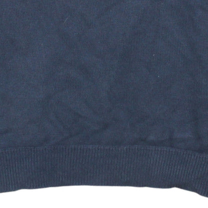 Mens UK Size L Tommy Hilfiger Blue Pullover Sweatshirt