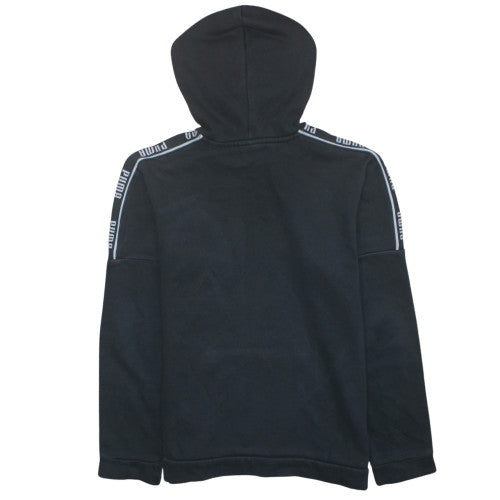 Teens UK Size 15-16Y PUMA Black Pullover Hoodie