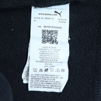 Teens UK Size 15-16Y PUMA Black Pullover Hoodie
