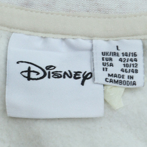 Womens UK Size L Disney Grey Pullover Sweatshirt
