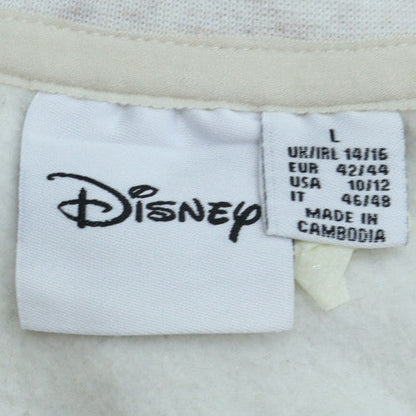 Womens UK Size L Disney Grey Pullover Sweatshirt