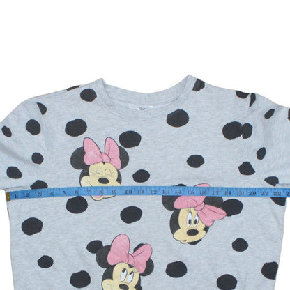 Teens UK Size 12-14 Disney Grey Pullover Sweatshirt