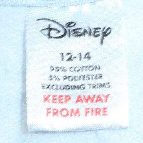 Teens UK Size 12-14 Disney Grey Pullover Sweatshirt