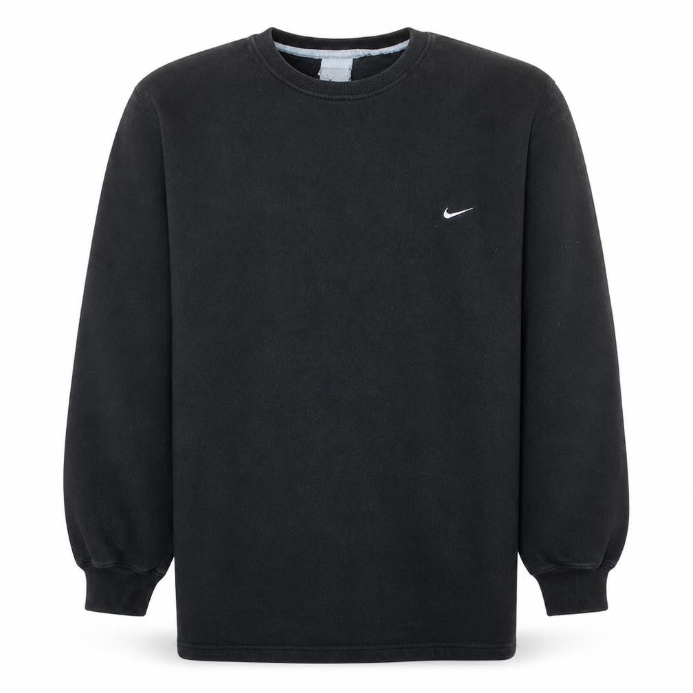 Mens UK Size M Nike Black Pullover Sweatshirt
