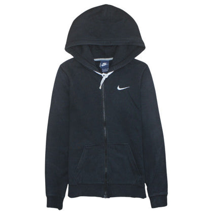 Mens UK Size S Nike Black Full Zip Hoodie