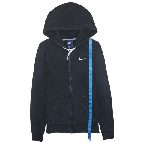 Mens UK Size S Nike Black Full Zip Hoodie
