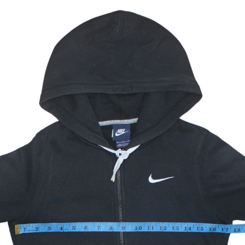 Mens UK Size S Nike Black Full Zip Hoodie