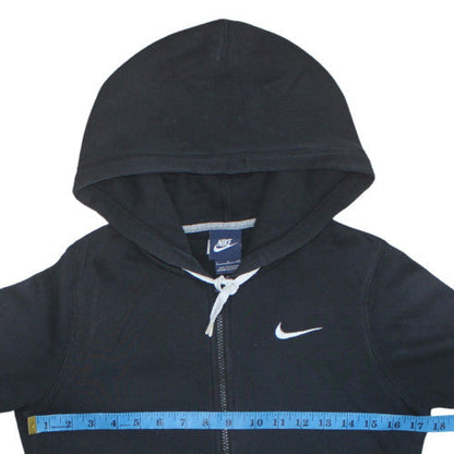 Mens UK Size S Nike Black Full Zip Hoodie