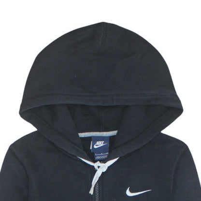 Mens UK Size S Nike Black Full Zip Hoodie