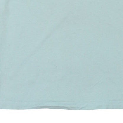 Nike Men's Green Small Crew Neck Cotton T-Shirt