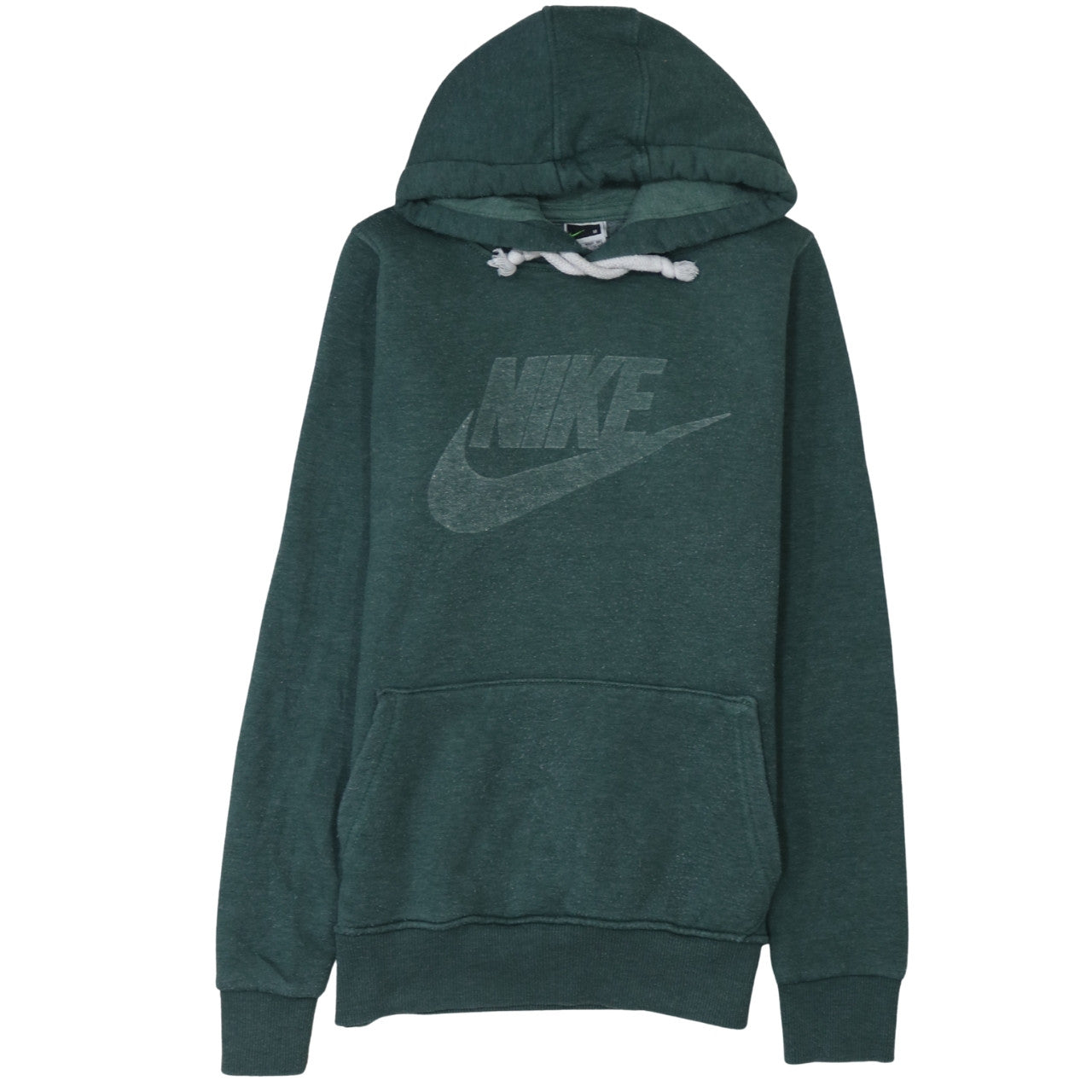 Mens UK Size M Nike Green Pullover Hoodie