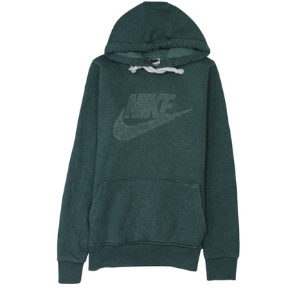 Mens UK Size M Nike Green Pullover Hoodie