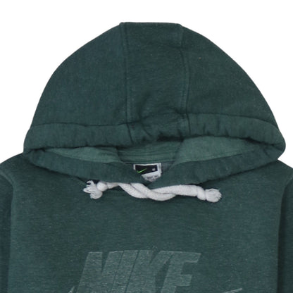 Mens UK Size M Nike Green Pullover Hoodie